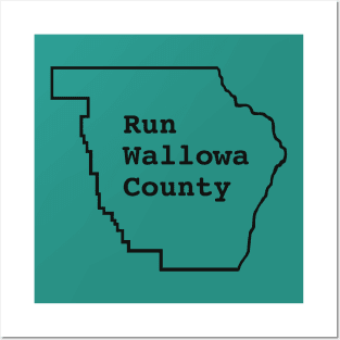 Run Wallowa County Posters and Art